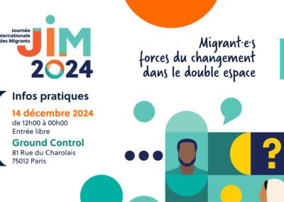 Journée internationale des migrants avec le FORIM