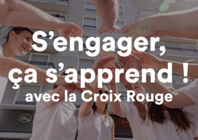 S’engager, ça s’apprend avec la Croix Rouge